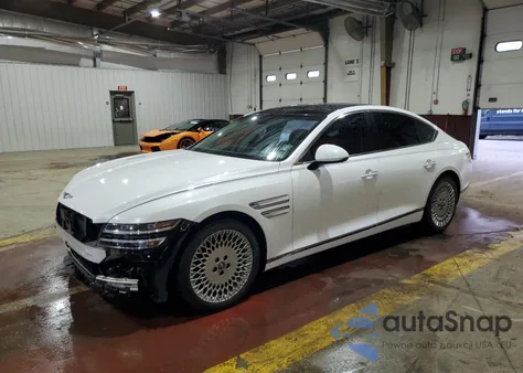 2022 Genesis G80 Base из США, поврежденный, VIN KMTGB4SC4NU092268